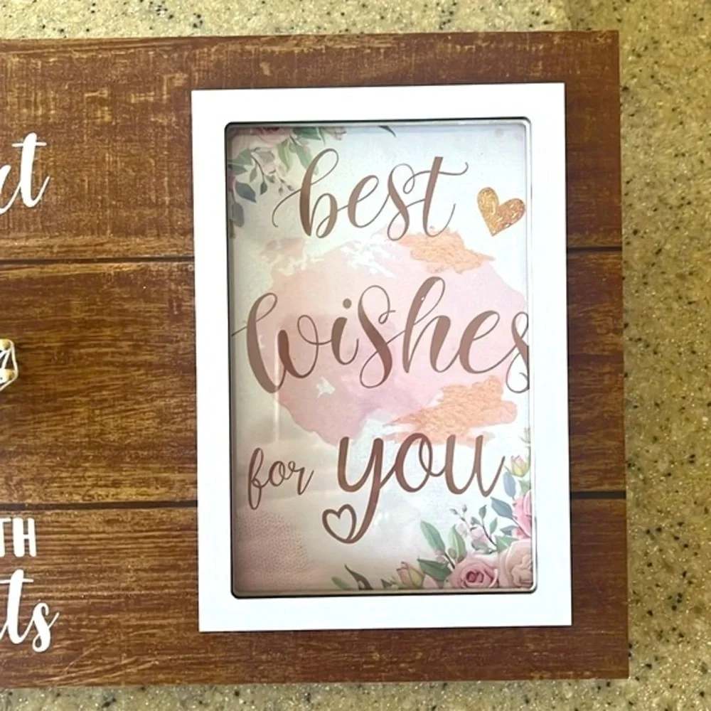 Brand New Dog Cat Pet String Art Heart Picture Frame Rustic Wood Memorial Gift